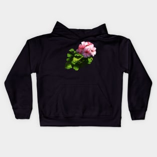 Geraniums - Pale Pink Geranium Kids Hoodie